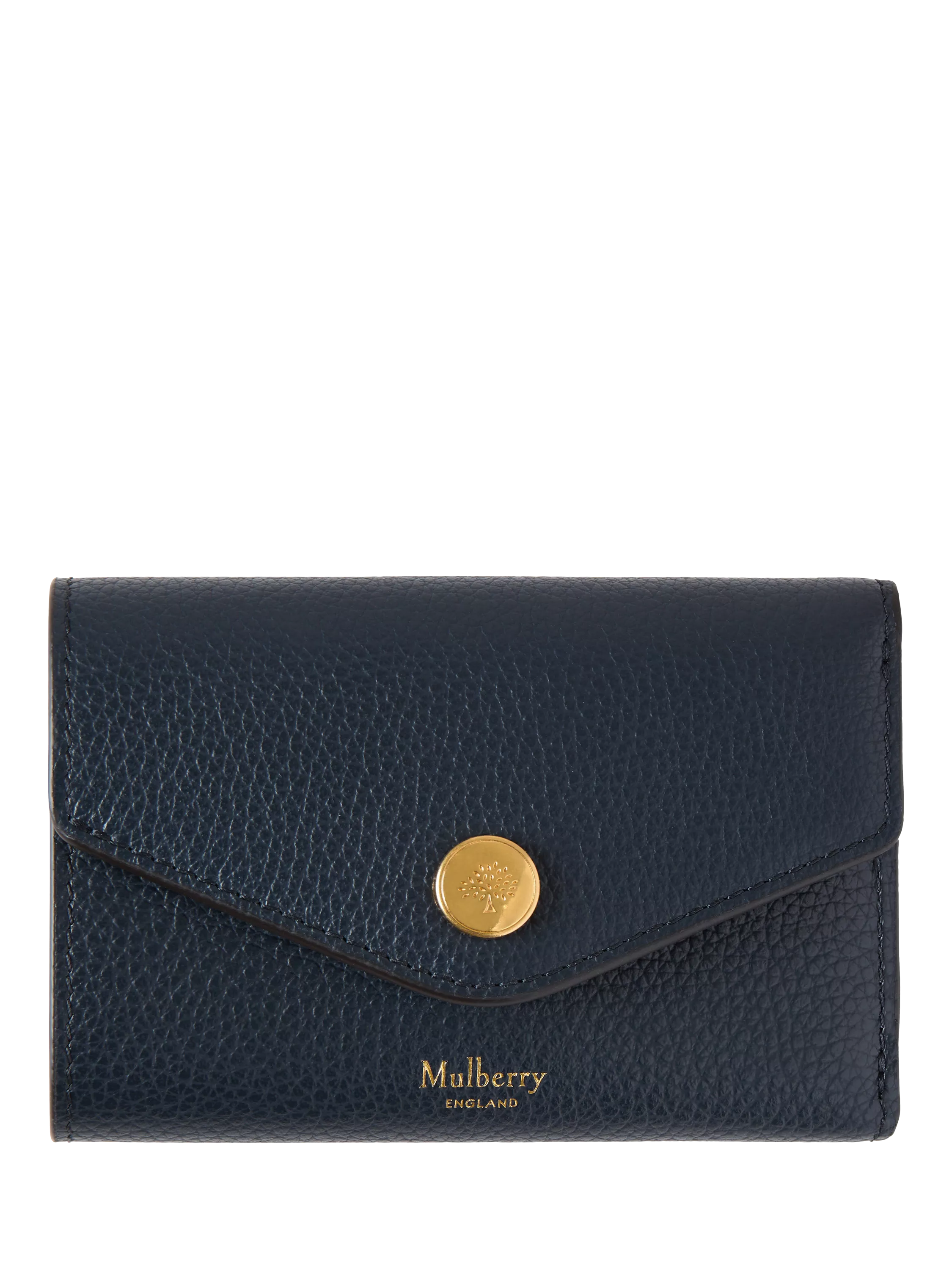 Mulberry Folded Multi-Card Small Classic Grain Leather Wallet