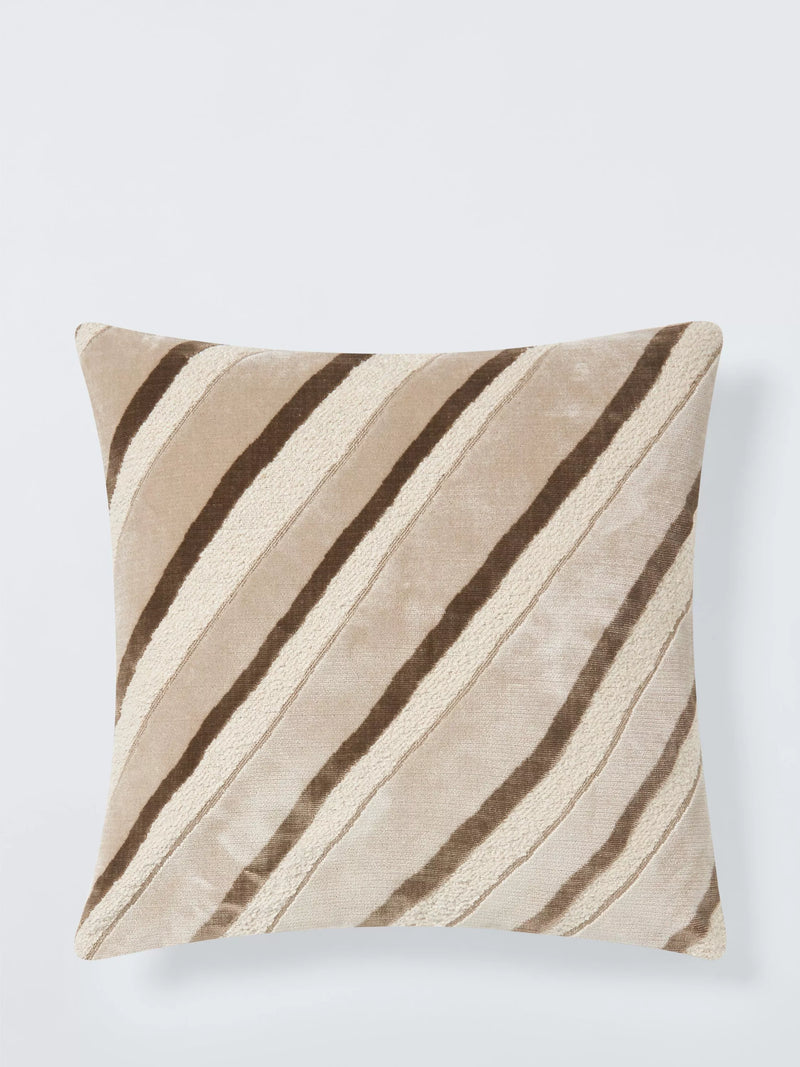 John Lewis Oblique Stripe Scatter Cushion 50 x 50cm