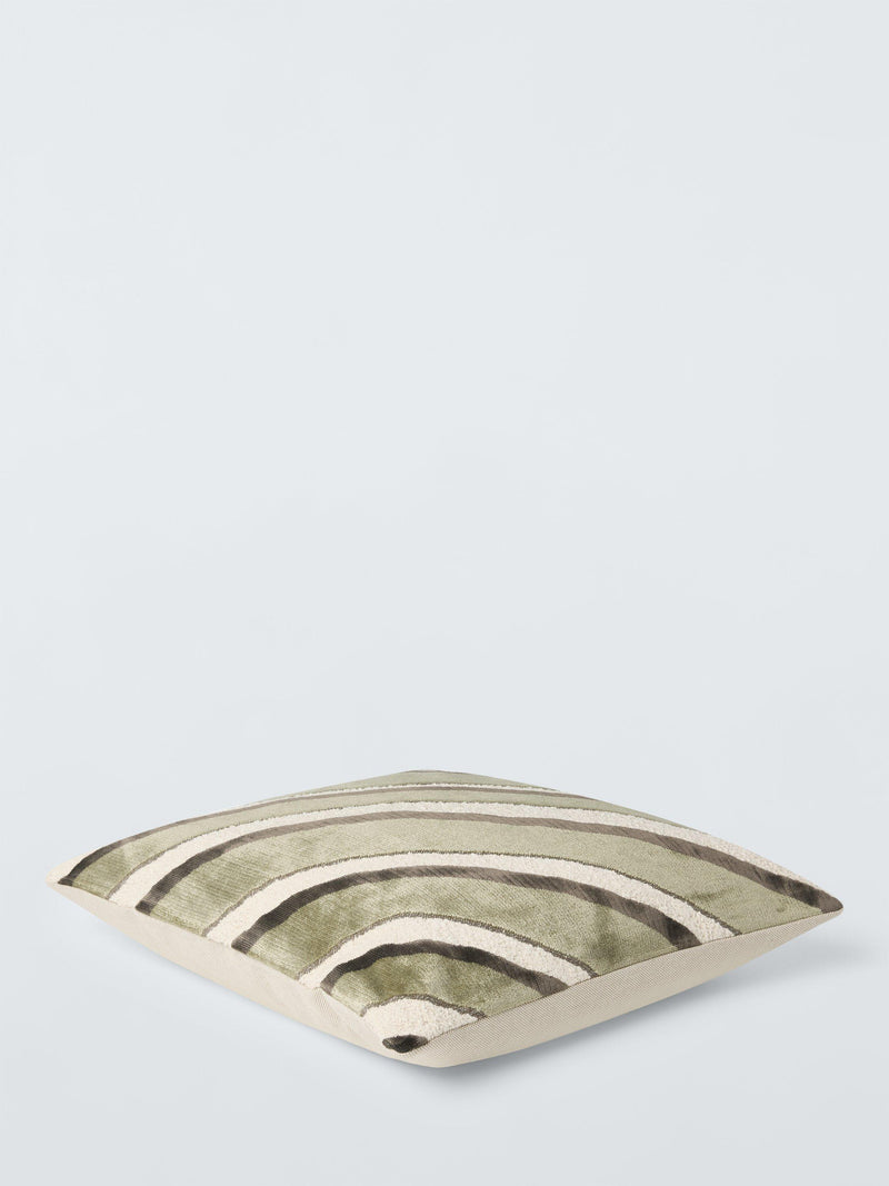 John Lewis oblique stripe cushion 50x50cm, imported from the UK