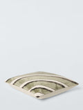 John Lewis oblique stripe cushion 50x50cm, imported from the UK