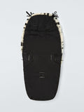 John Lewis sheepskin footmuff leopard spot, imported from the UK