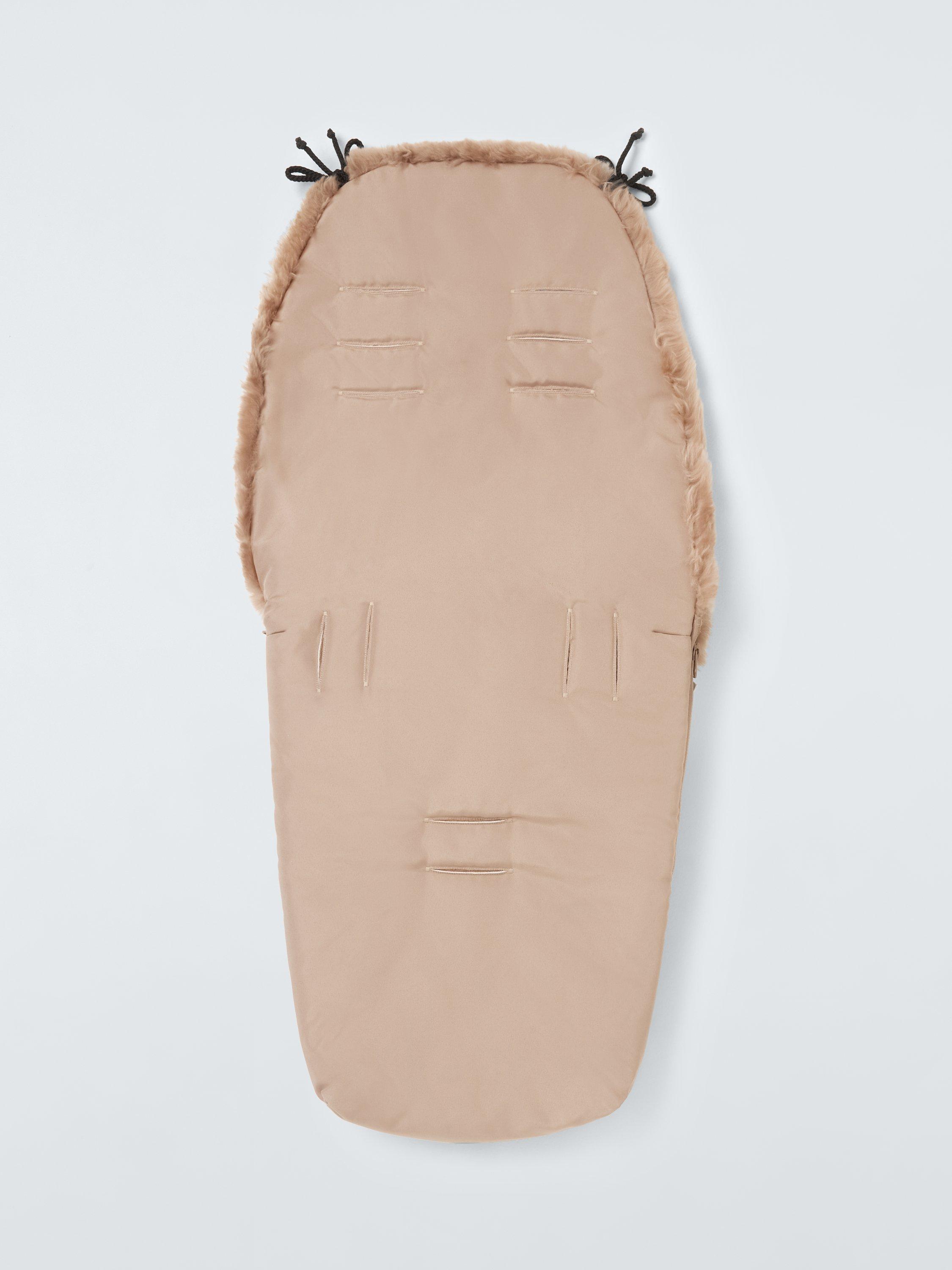 John Lewis sheepskin footmuff taupe, UK version