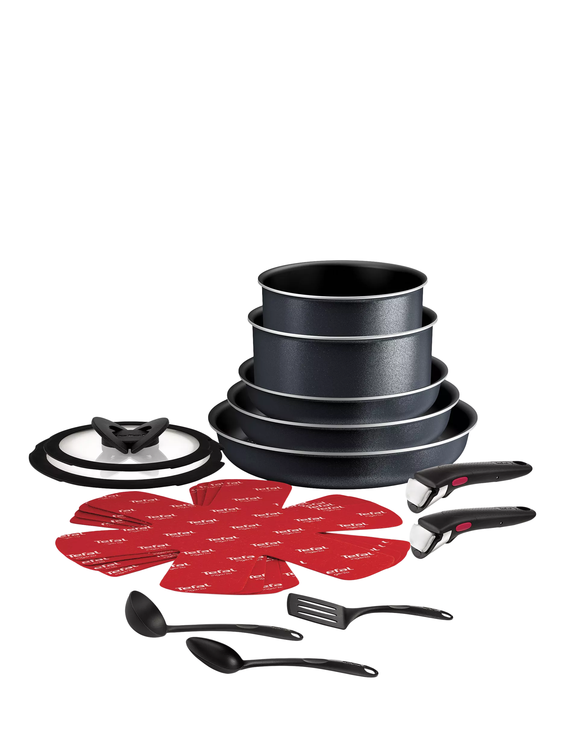 Tefal Ingenio SoLight pan set 16-piece (British brand)