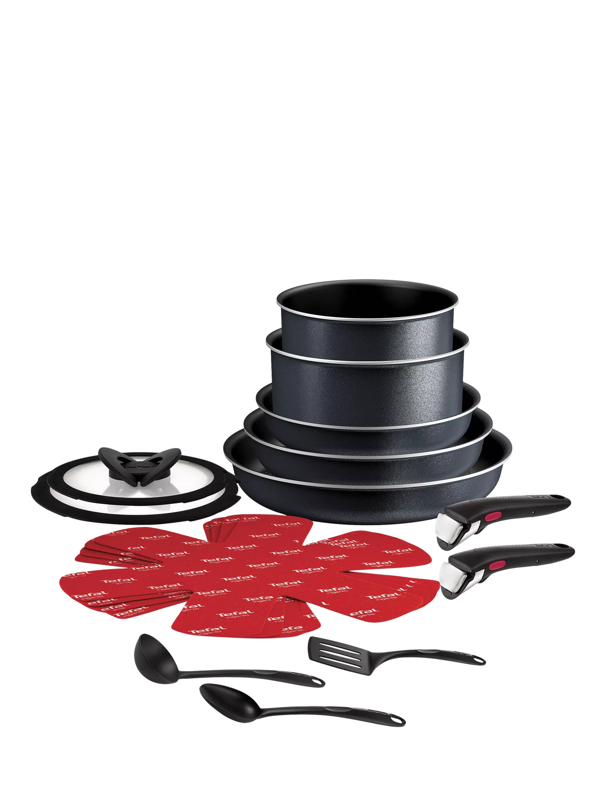 Tefal Ingenio SoLight pan set 16-piece (British brand)