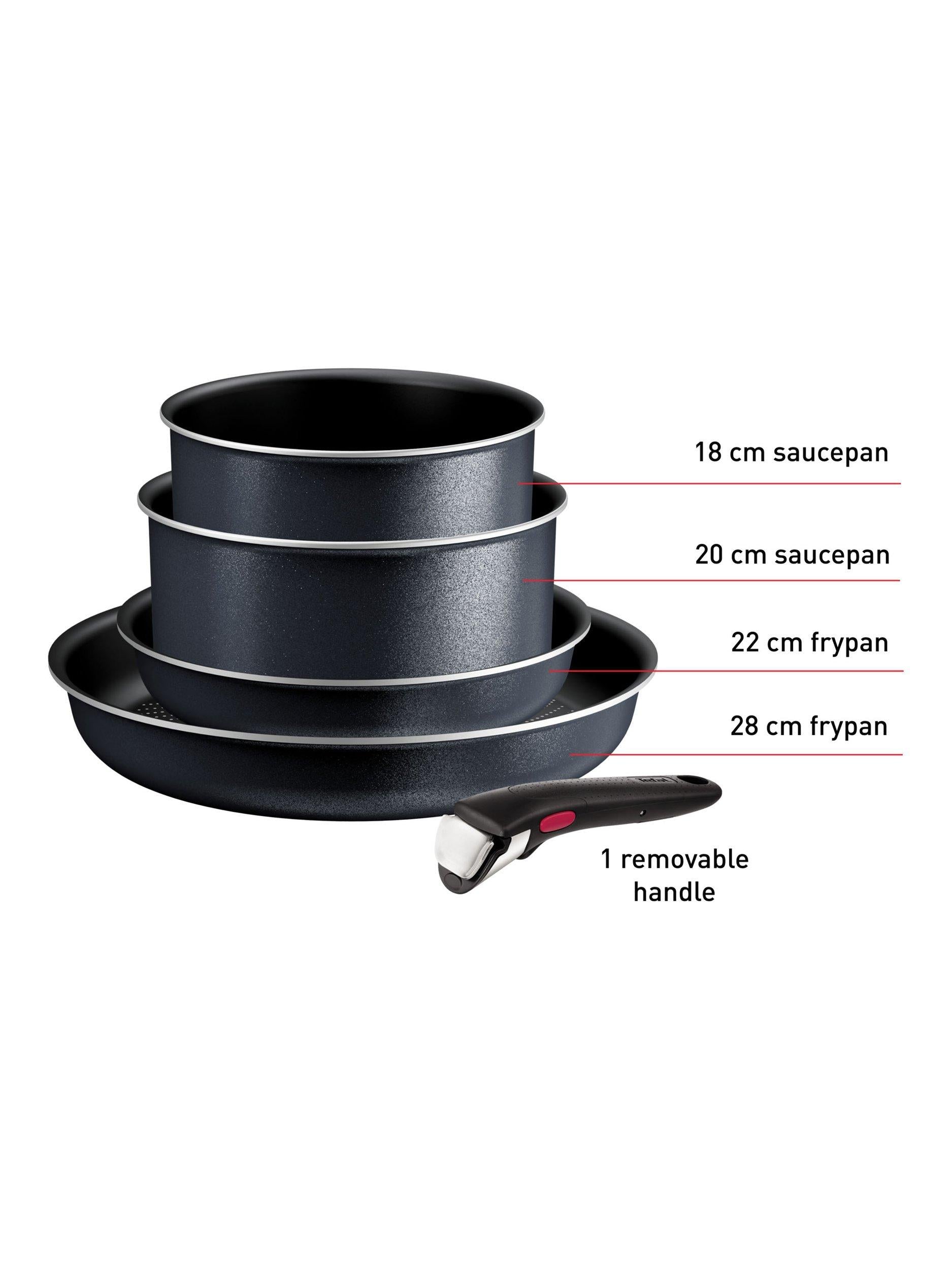 Tefal SoLight non-stick pan set 5-piece, imported from the UK
