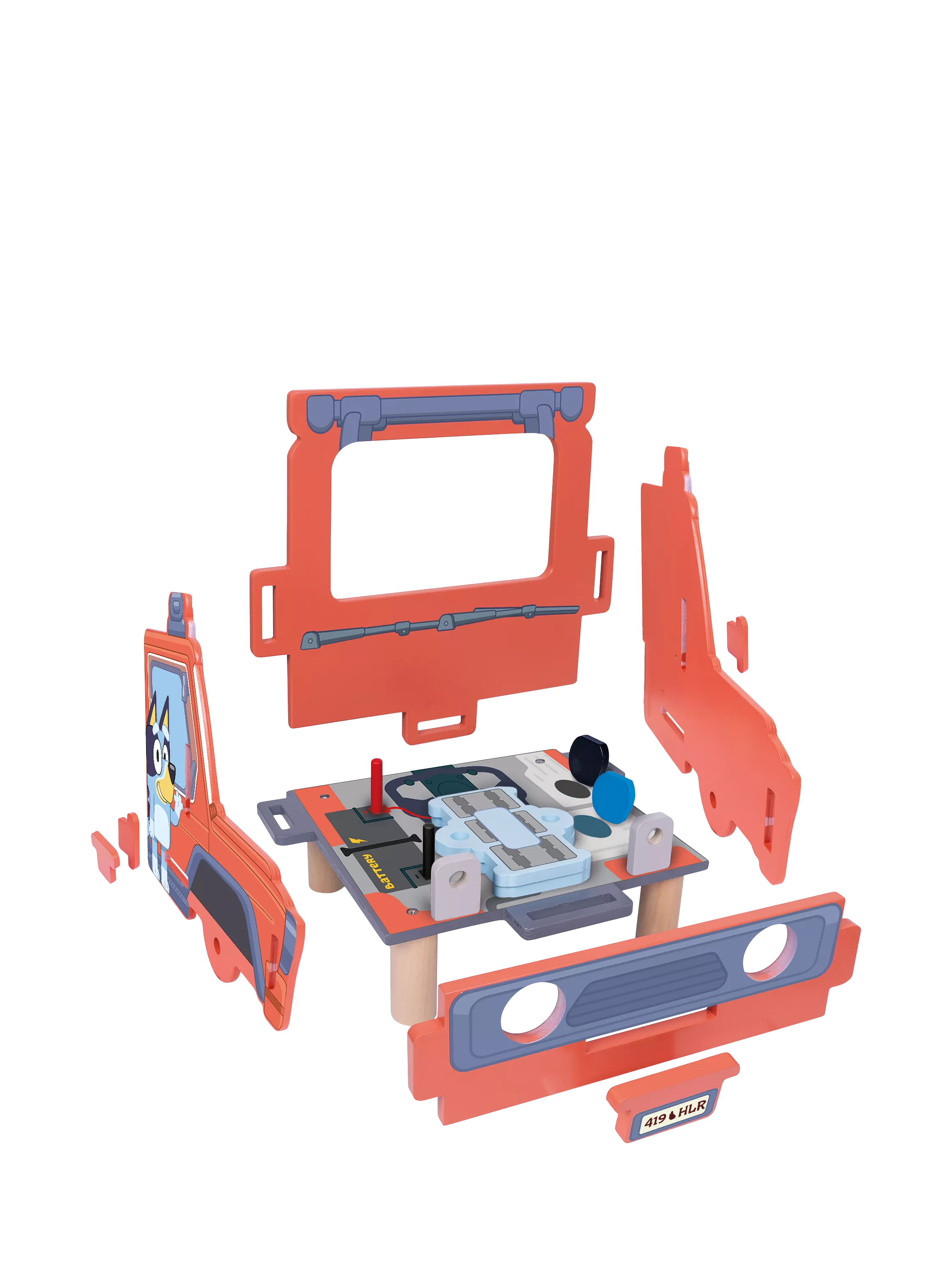 Bluey Doodad Mechanic Set wooden toy (British brand)