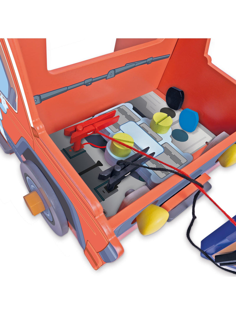 Bluey Doodad Mechanic Set wooden toy (British brand)