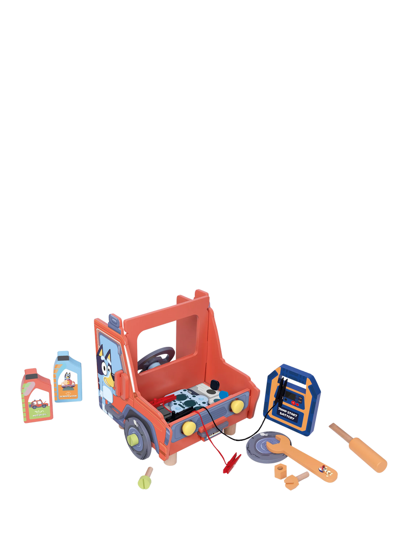Bluey Doodad Mechanic Set wooden toy (British brand)
