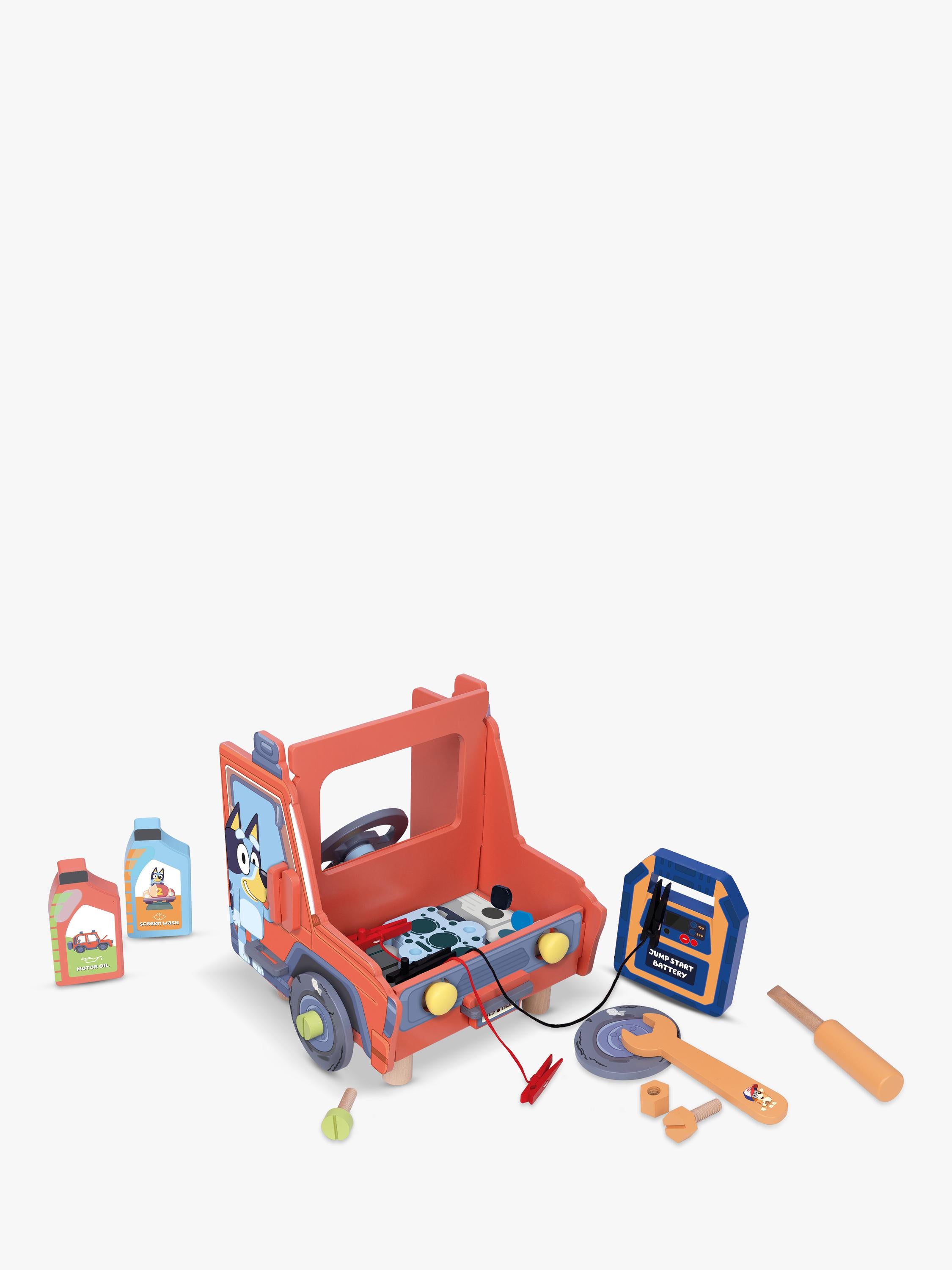 Bluey Doodad Mechanic Set wooden toy (British brand)