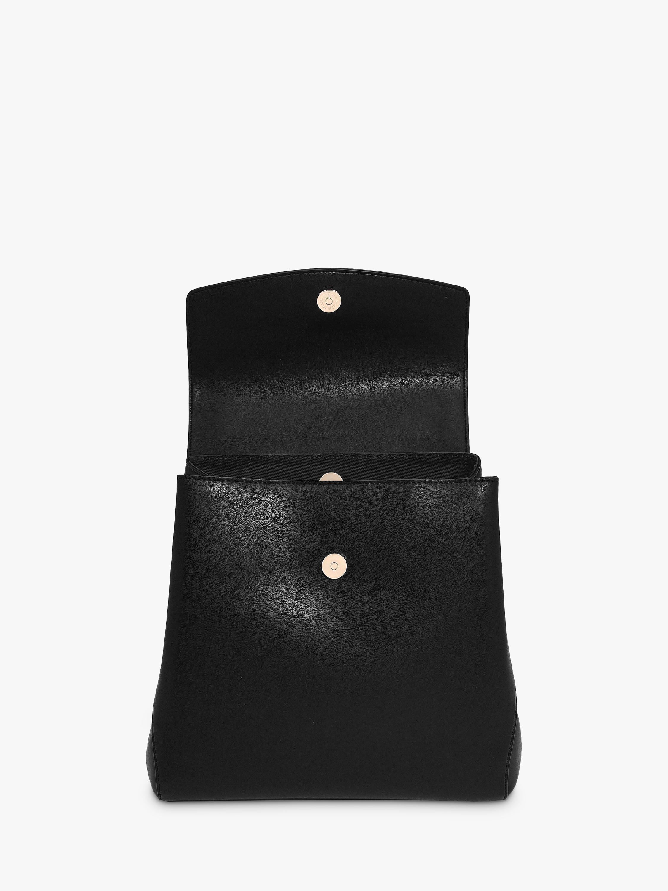 Stackers small faux leather backpack with multiple compartments (British brand)