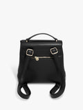 Stackers small faux leather backpack with multiple compartments (British brand)