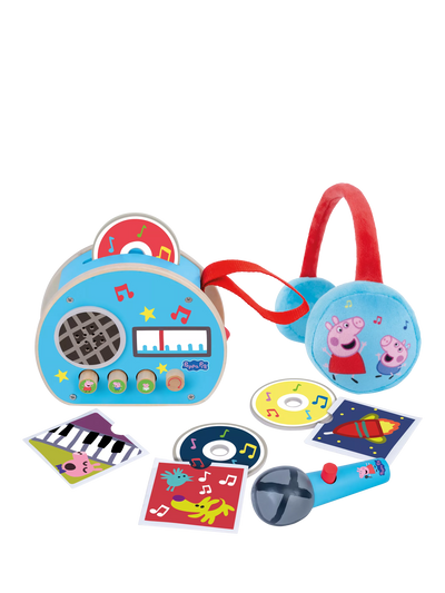 John Lewis Peppa Pig Music Player Children's Music Toy- Buy online at McGrocer