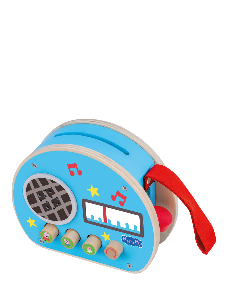 Peppa Pig Music Player with microphone and headphones - British product
