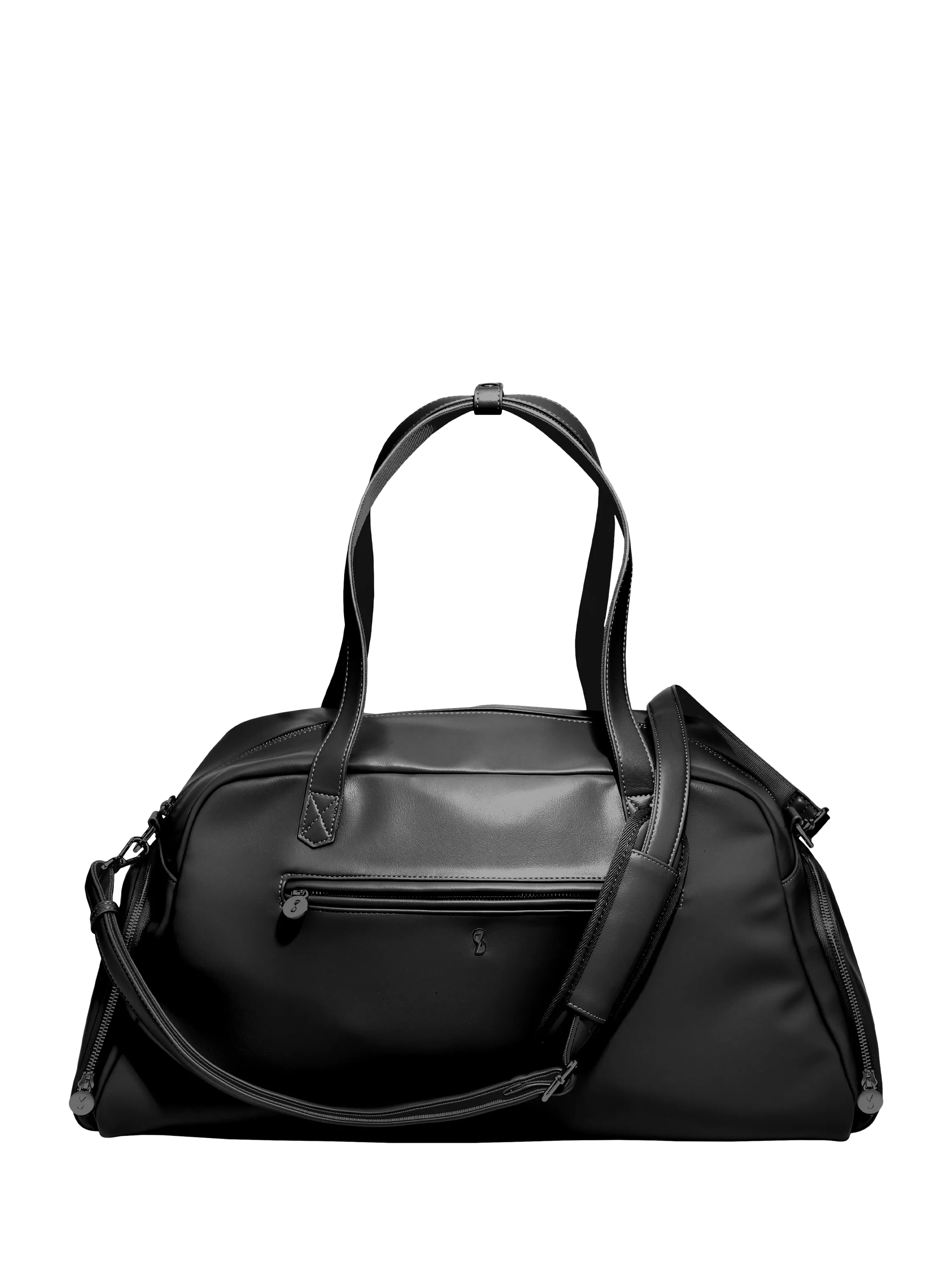 Stackers Faux Leather Gym Bag