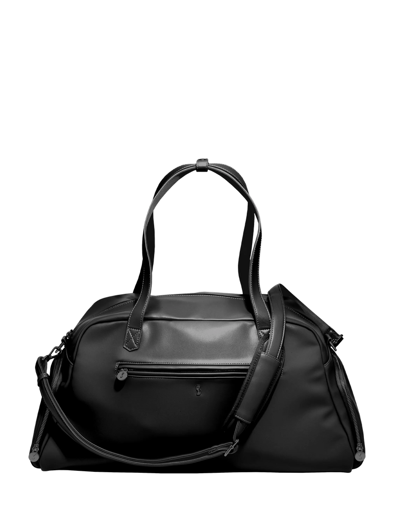 Stackers Faux Leather Gym Bag