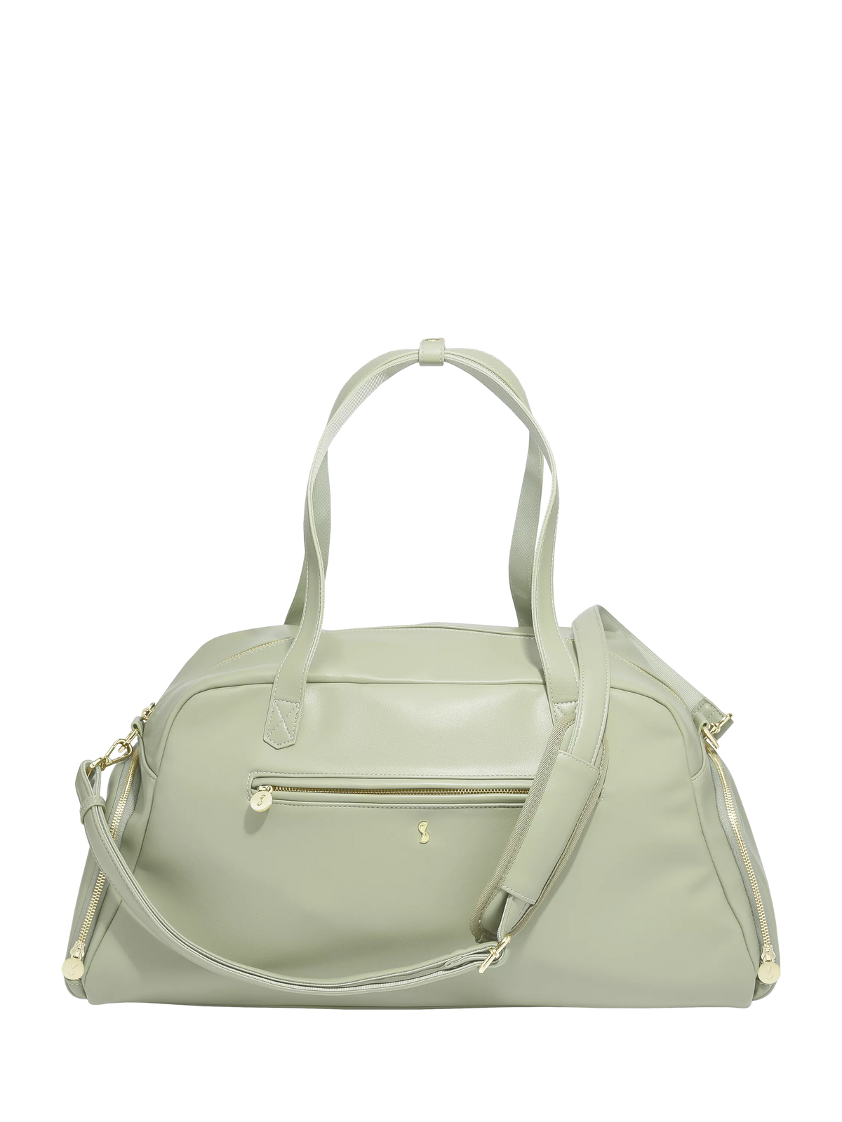Stackers faux leather gym bag, imported from the UK
