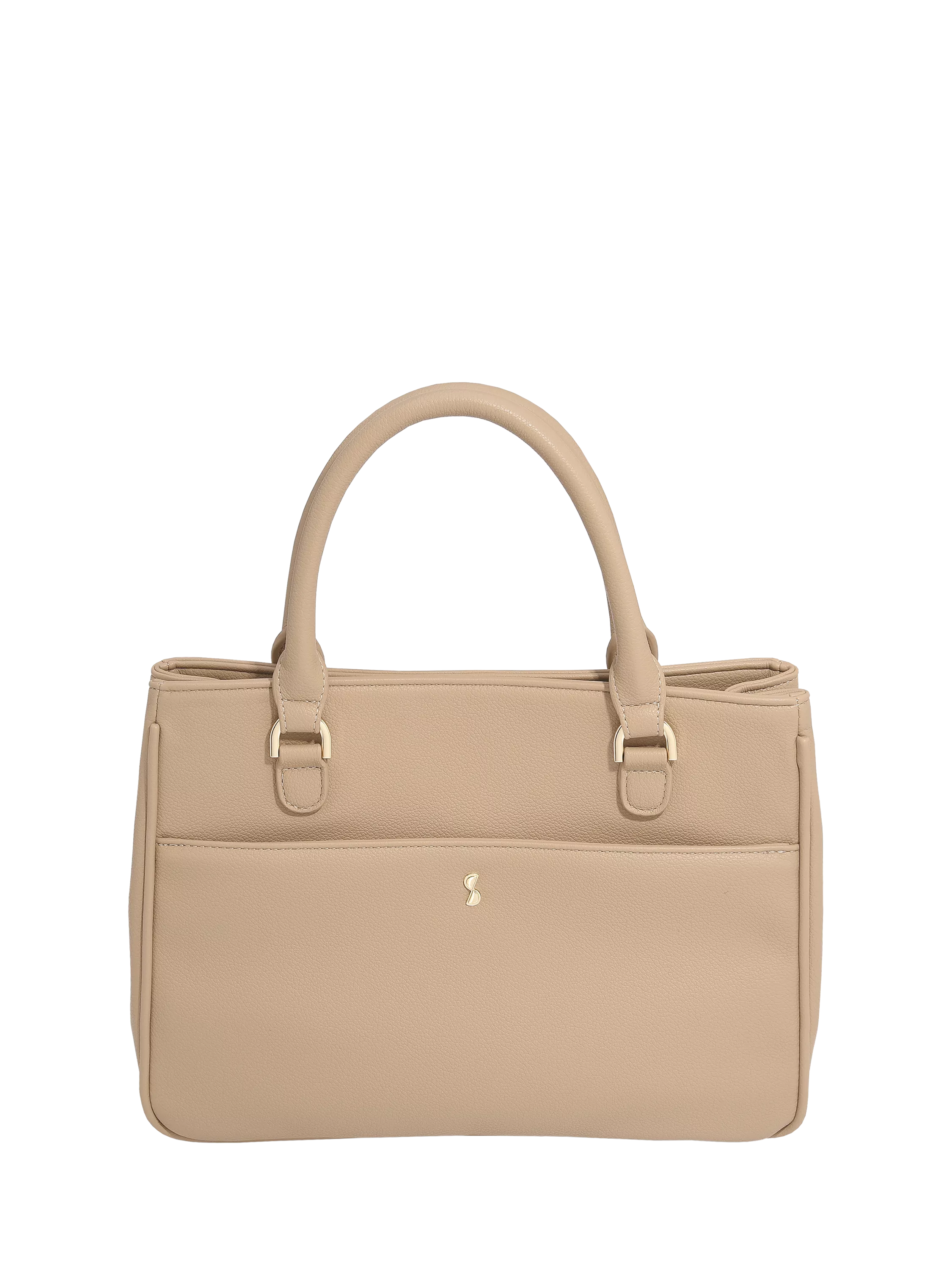 Stackers faux leather small handbag Camel - British product