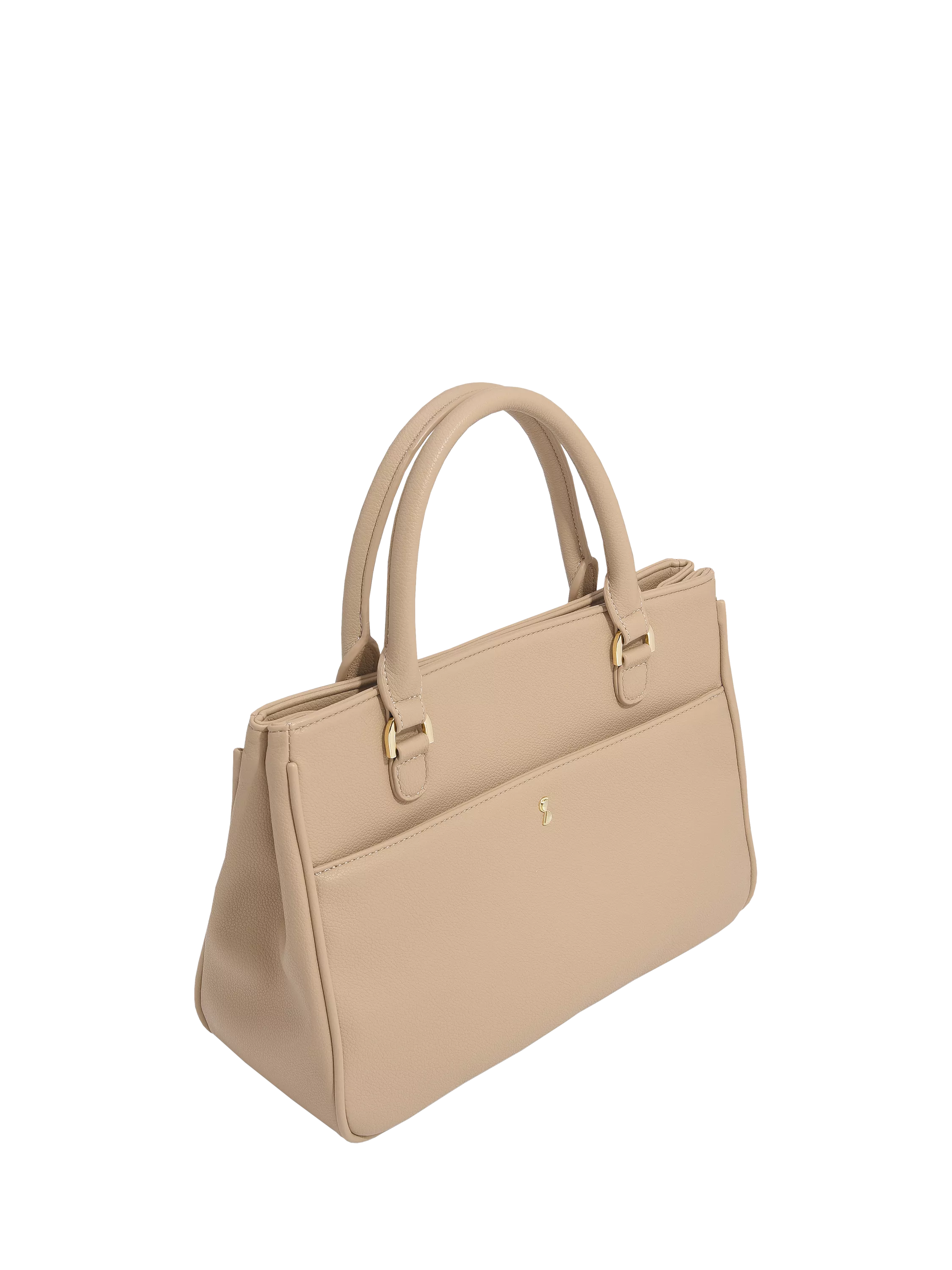 Stackers faux leather small handbag Camel - British product