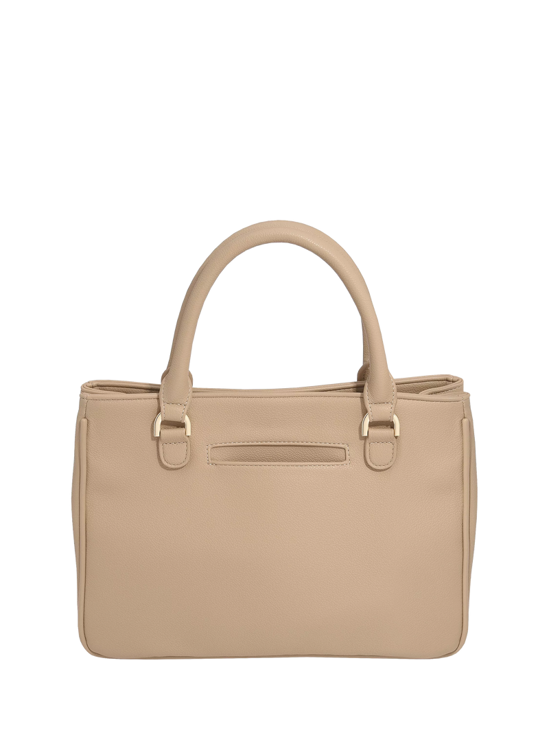Stackers faux leather small handbag Camel - British product