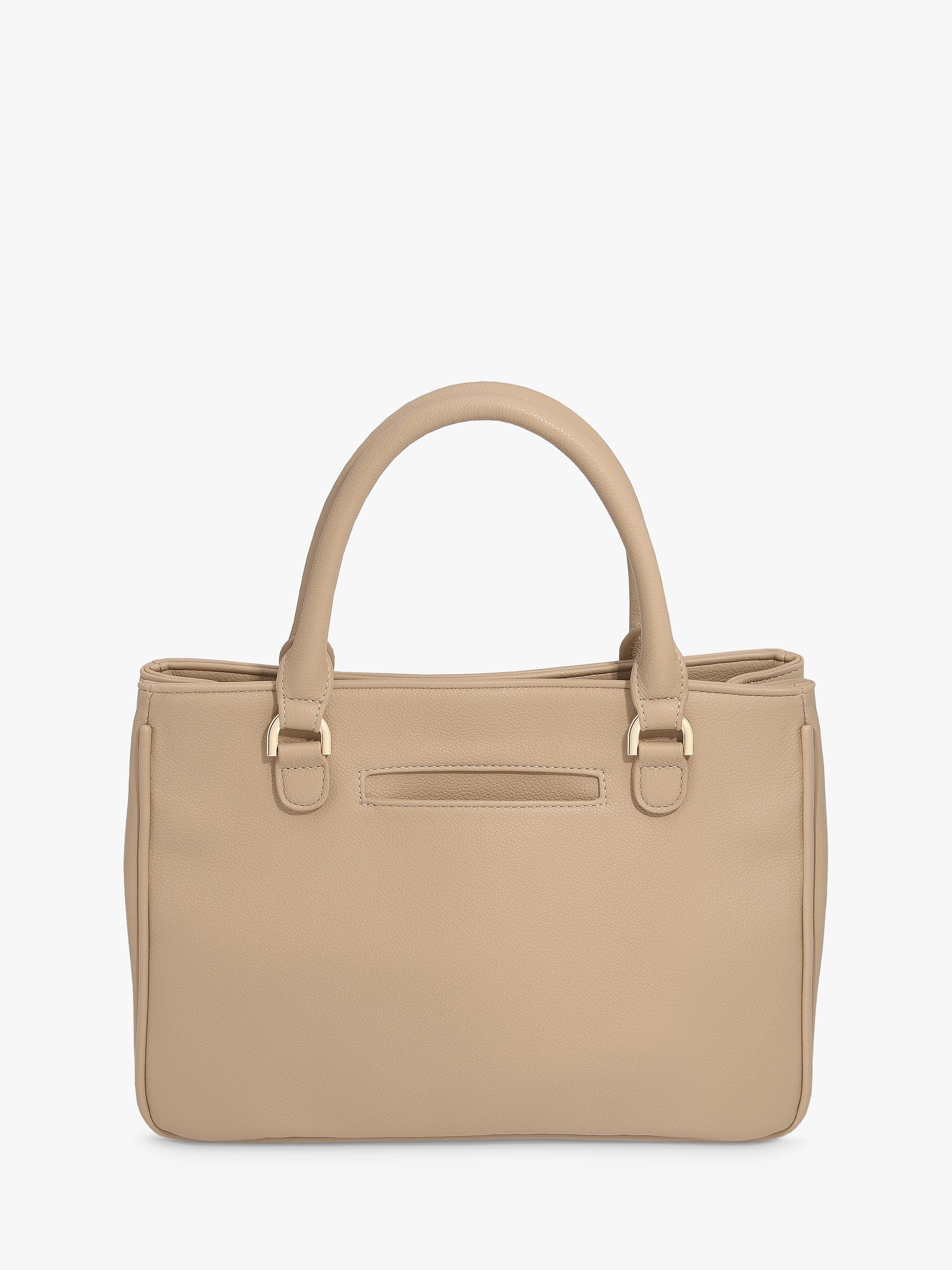 Stackers faux leather small handbag Camel - British product
