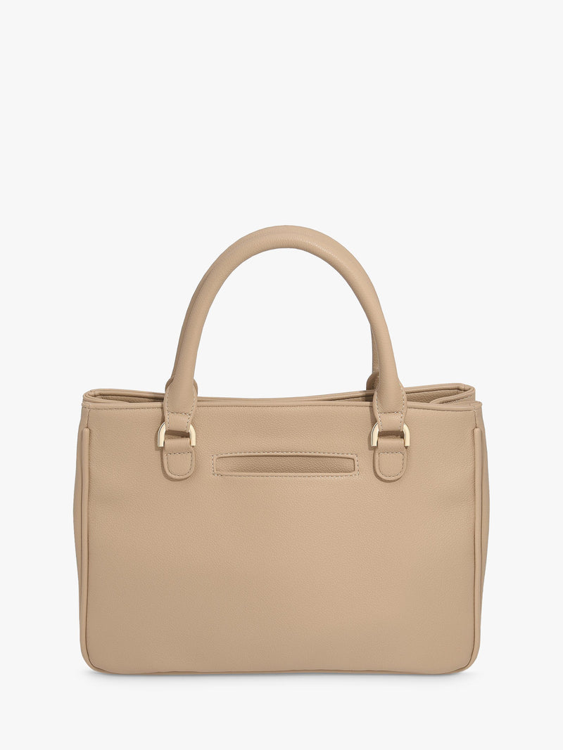 Stackers faux leather small handbag Camel - British product