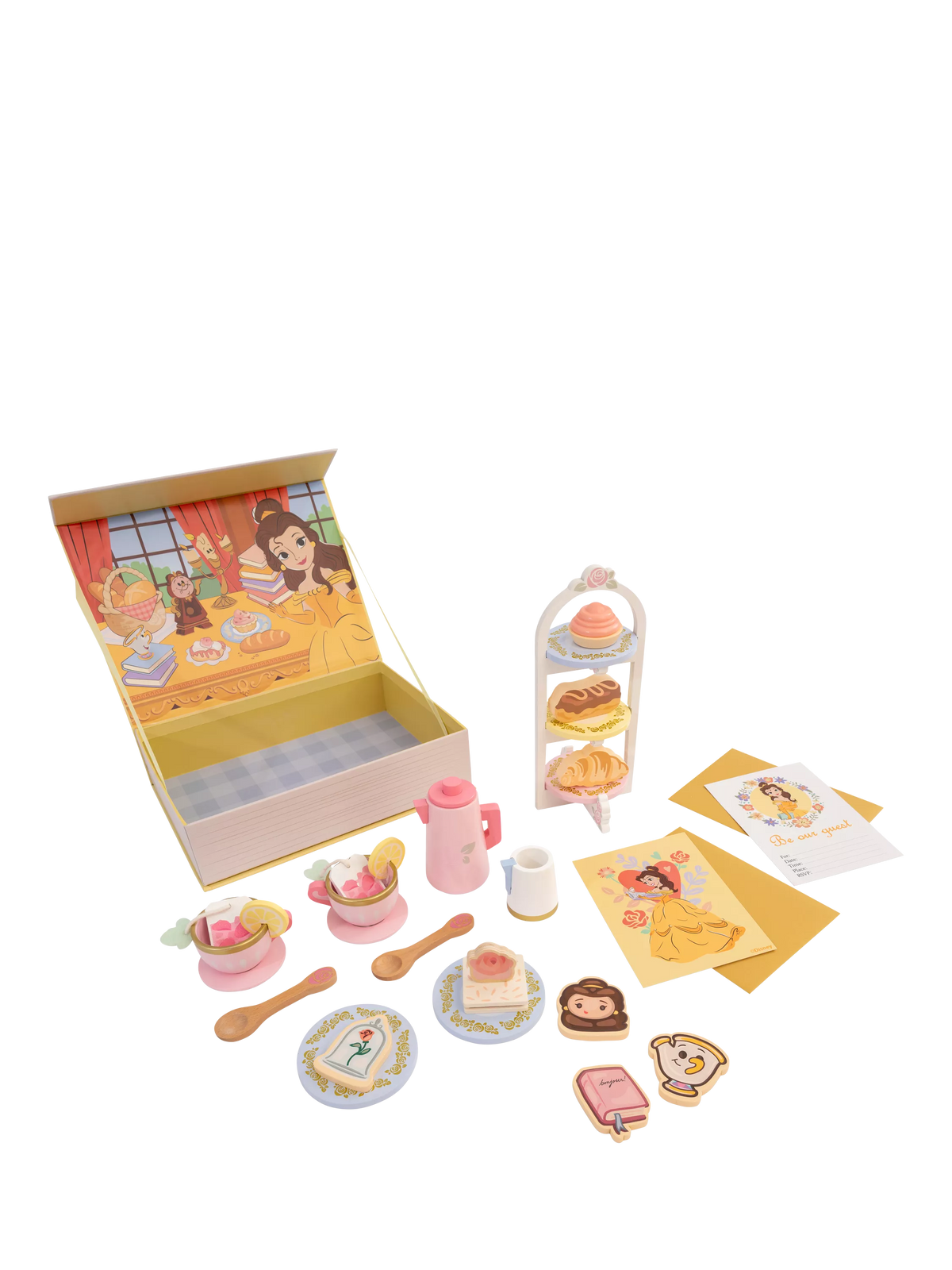 Disney Princess Belle tea set book (British brand)