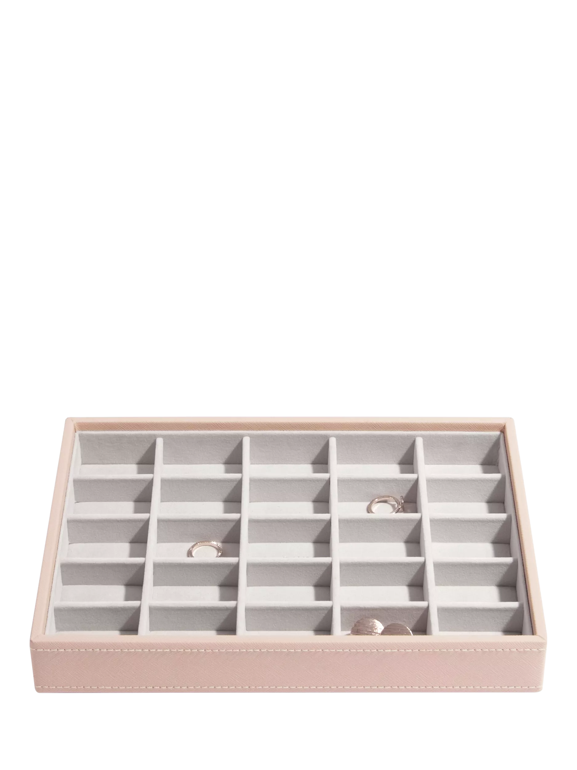 Stackers Bracelet Jewellery Box Lid faux leather, imported from the UK