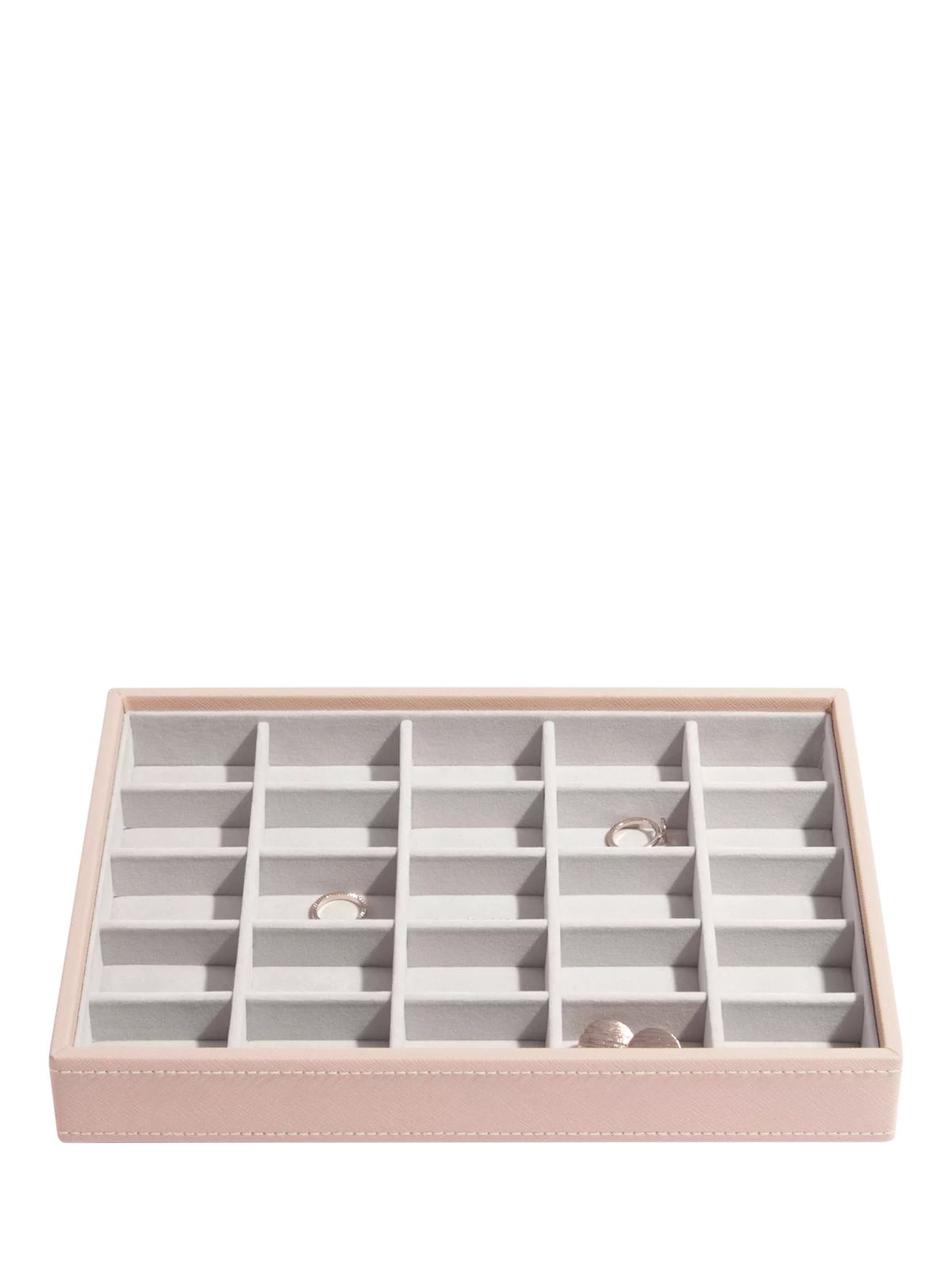 Stackers Bracelet Jewellery Box Lid faux leather, imported from the UK