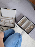 Stackers faux leather classic jewellery box, UK version