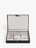 Stackers faux leather classic jewellery box, UK version