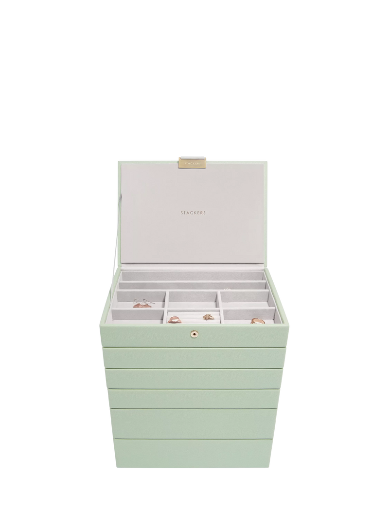 Stackers Classic 6 Layer Jewellery Box (British brand)