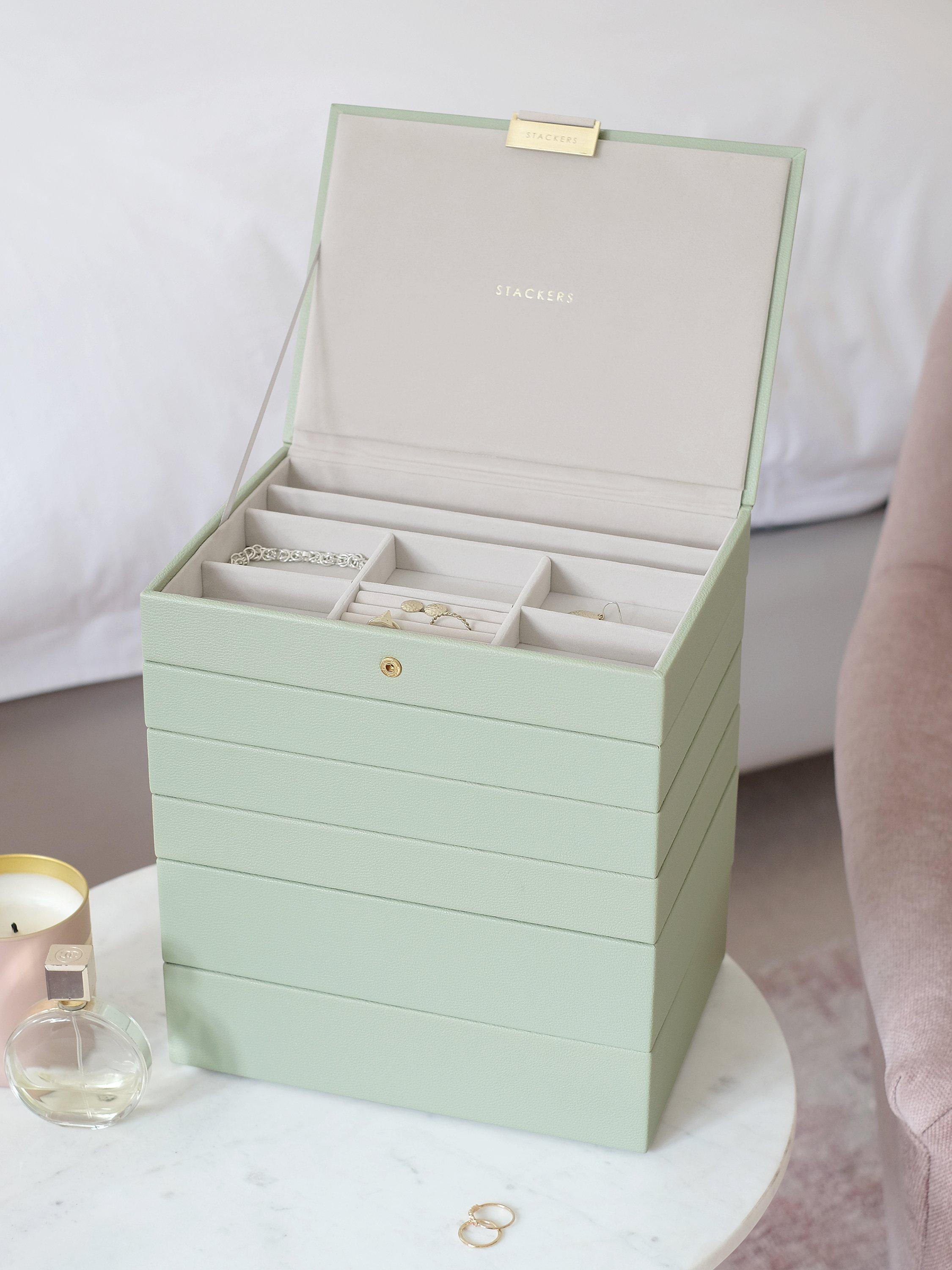 Stackers Classic 6 Layer Jewellery Box (British brand)