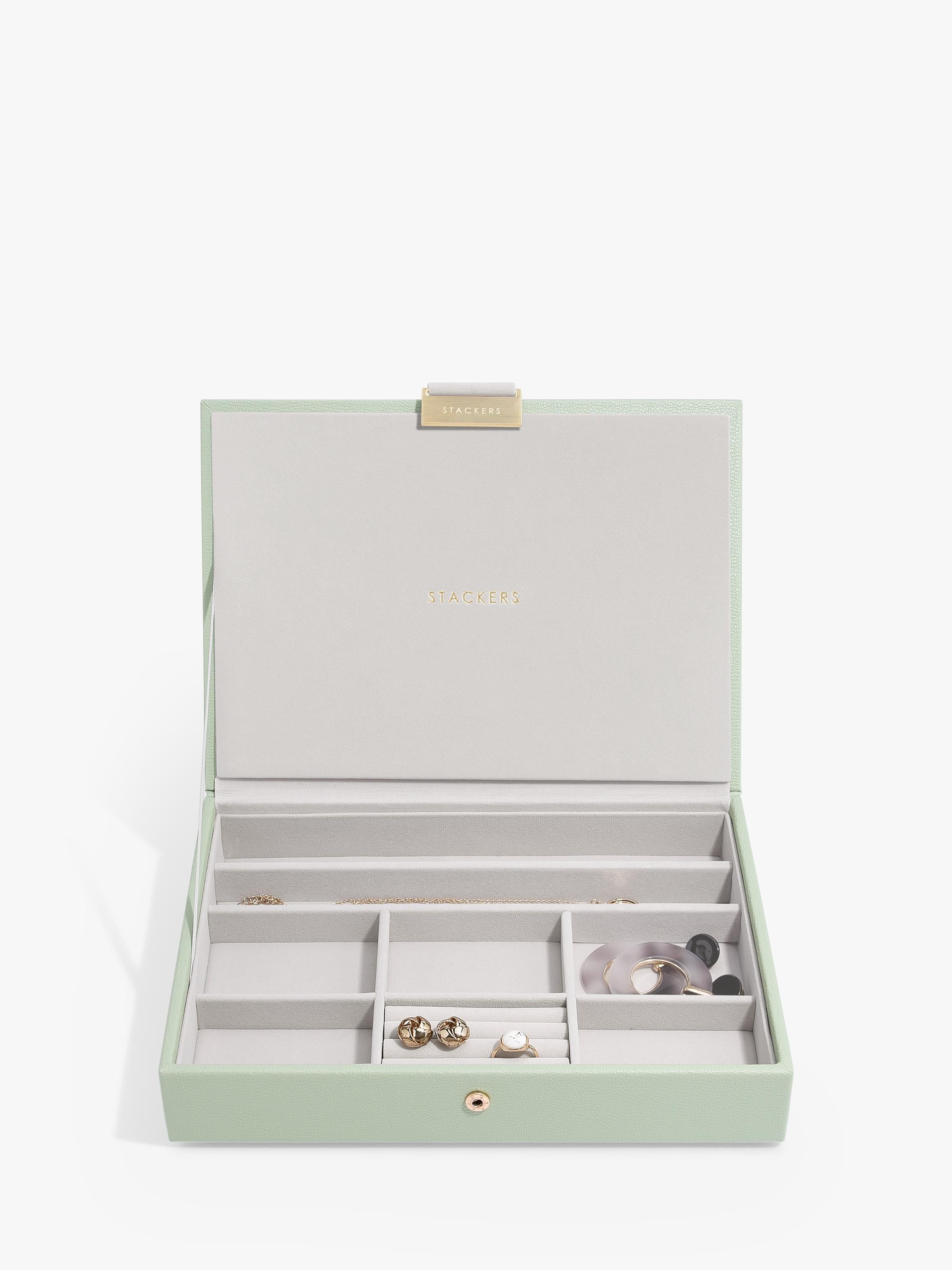 Stackers Classic 6 Layer Jewellery Box (British brand)
