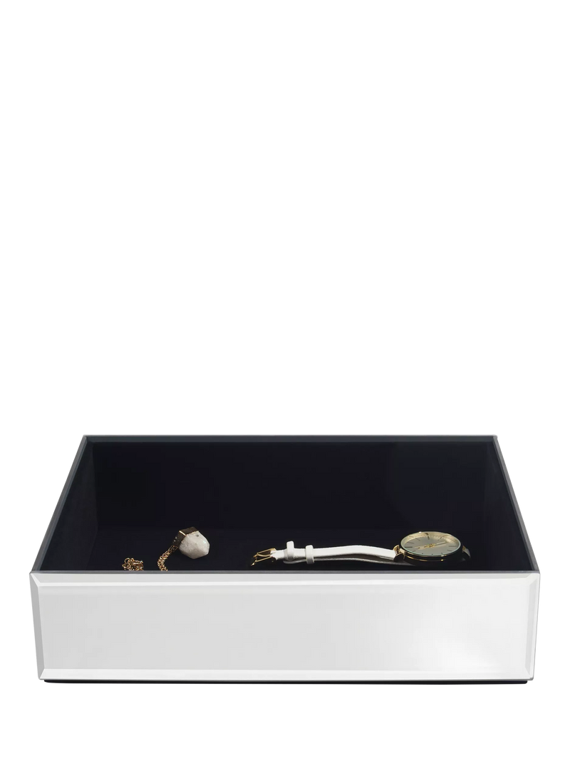 Stackers 4 layer glass jewellery box Ombre Graphite, UK version