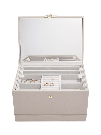 John Lewis Stackers Luxury Classic Jewellery Box- Buy online at McGrocer