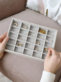 Stackers linen jewellery box, UK version