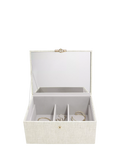 Stackers linen jewellery box, UK version