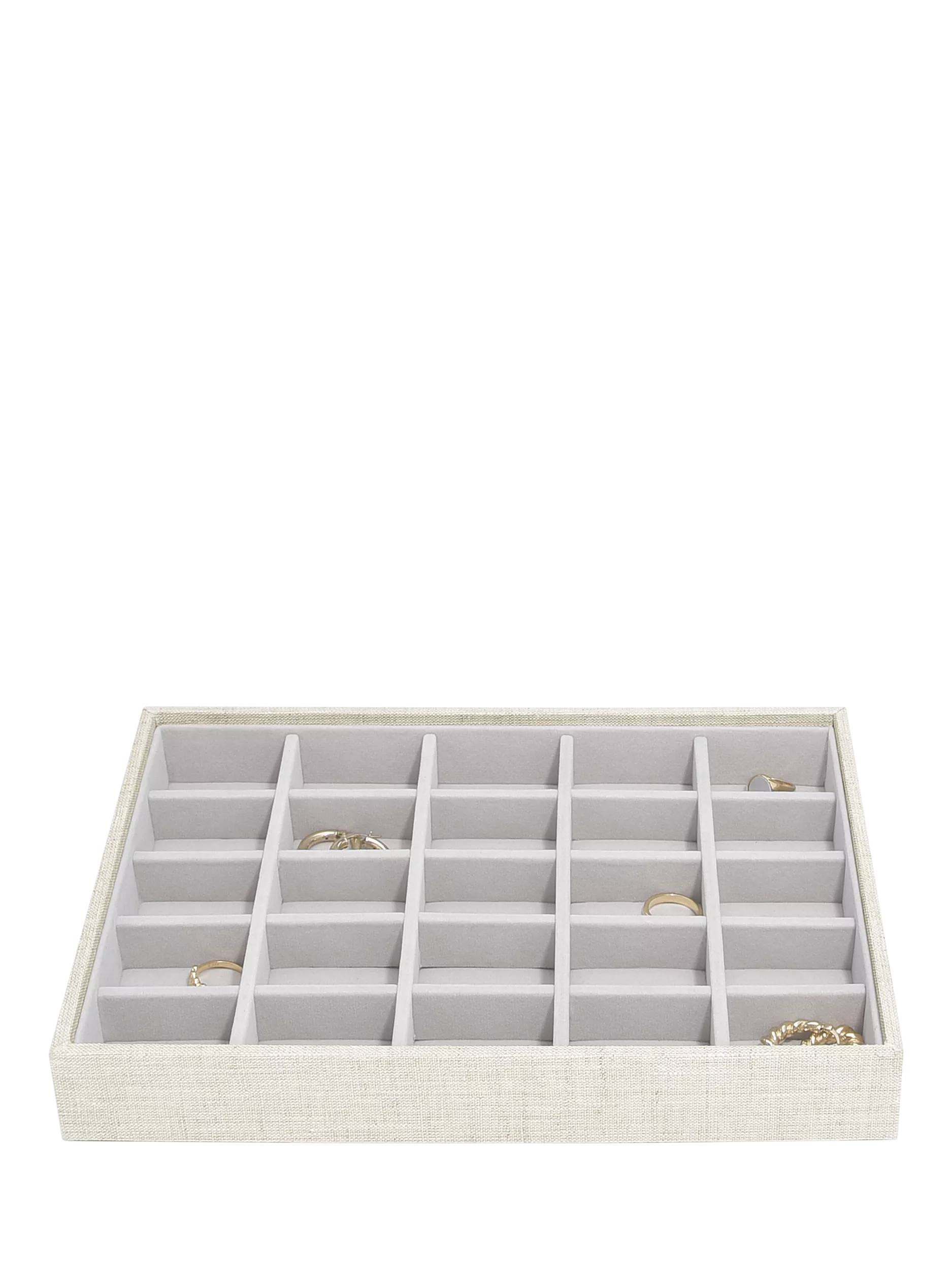Stackers linen jewellery box, UK version