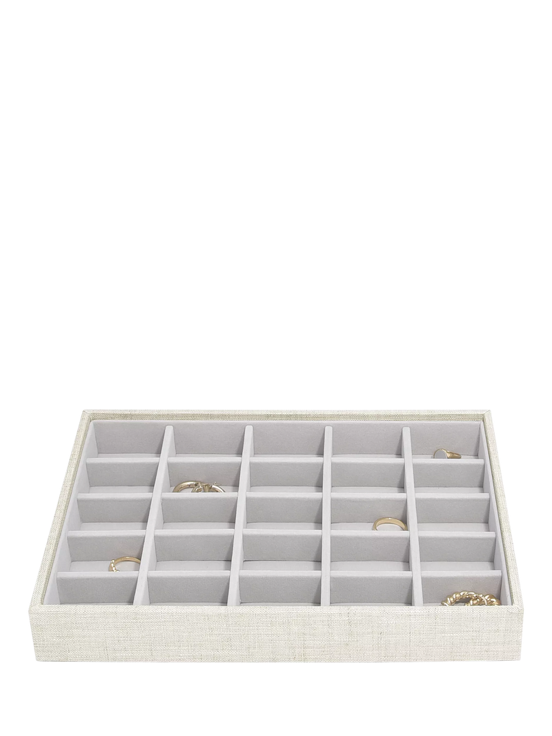 Stackers linen jewellery box, UK version