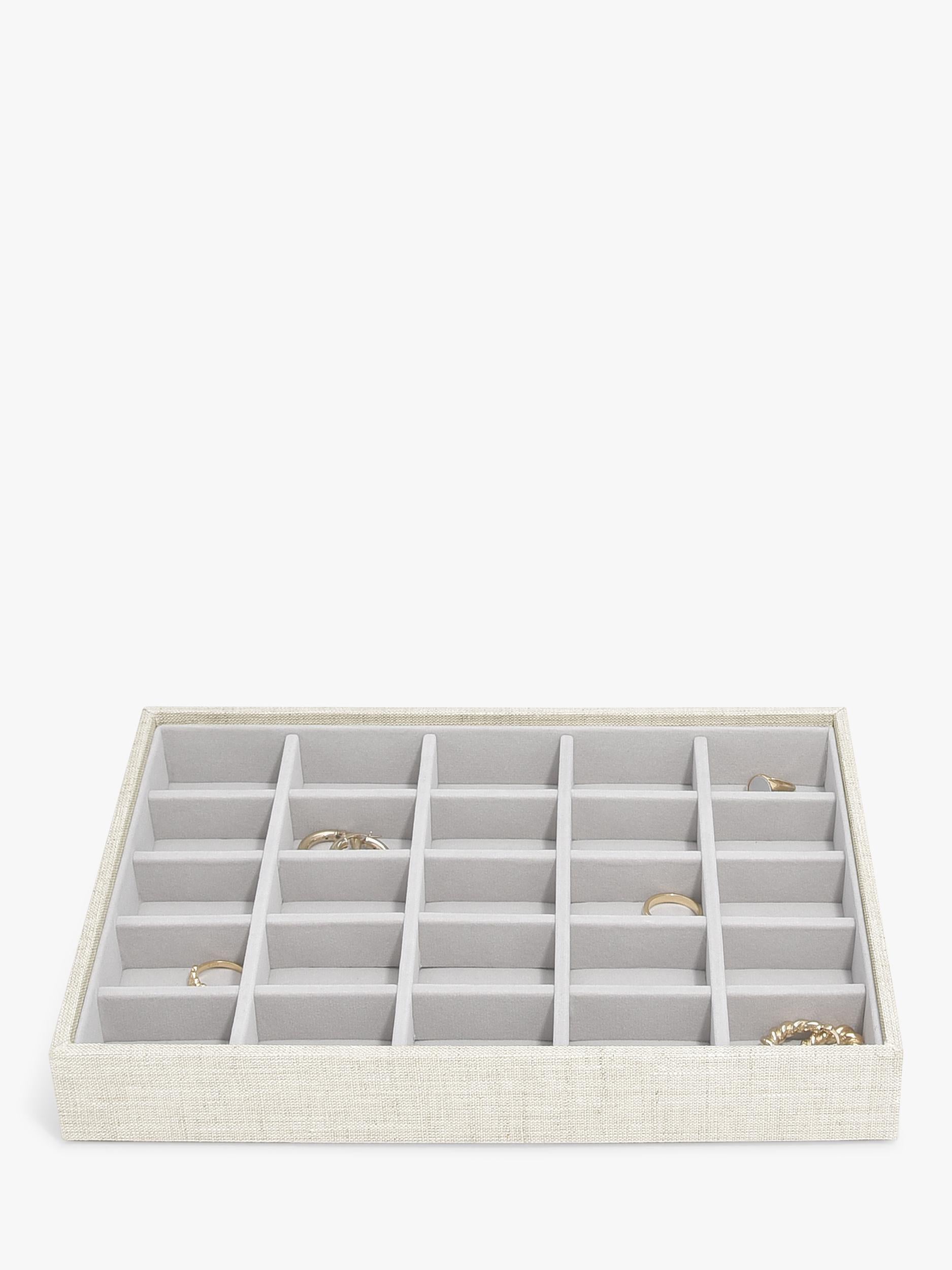 Stackers linen jewellery box, UK version