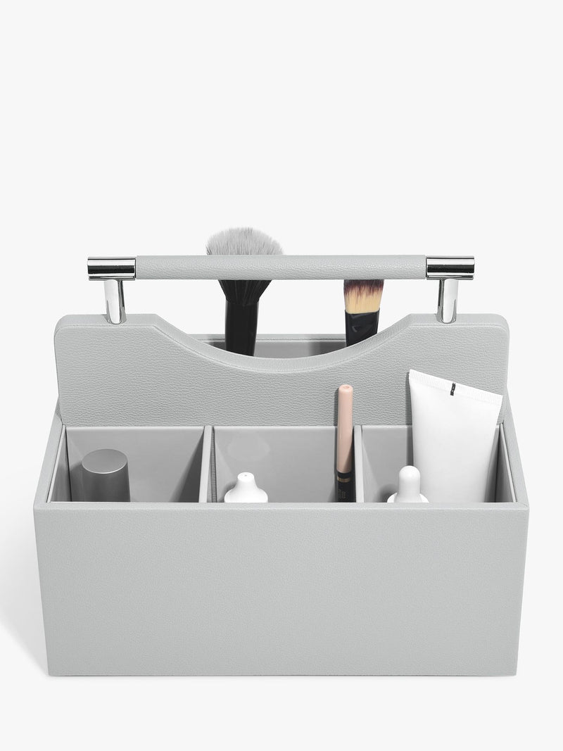 Stackers blush pink cosmetic organiser with drawer, imported from the UK