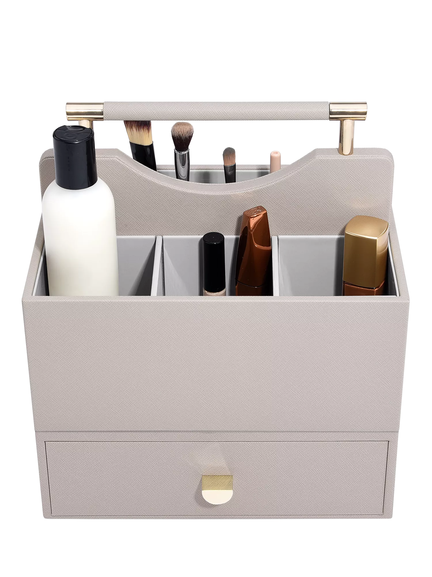 Stackers Classic Cosmetic Organiser and Drawer Blush Pink