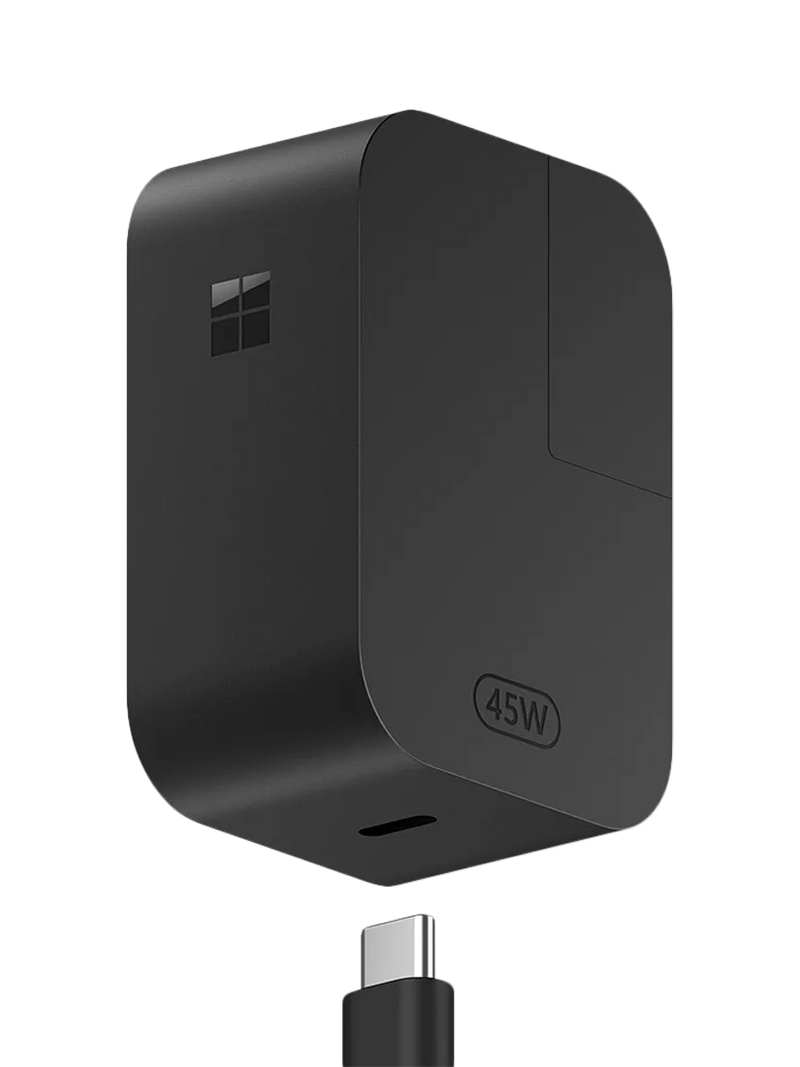 Microsoft 45W USB-C wall charger - British product