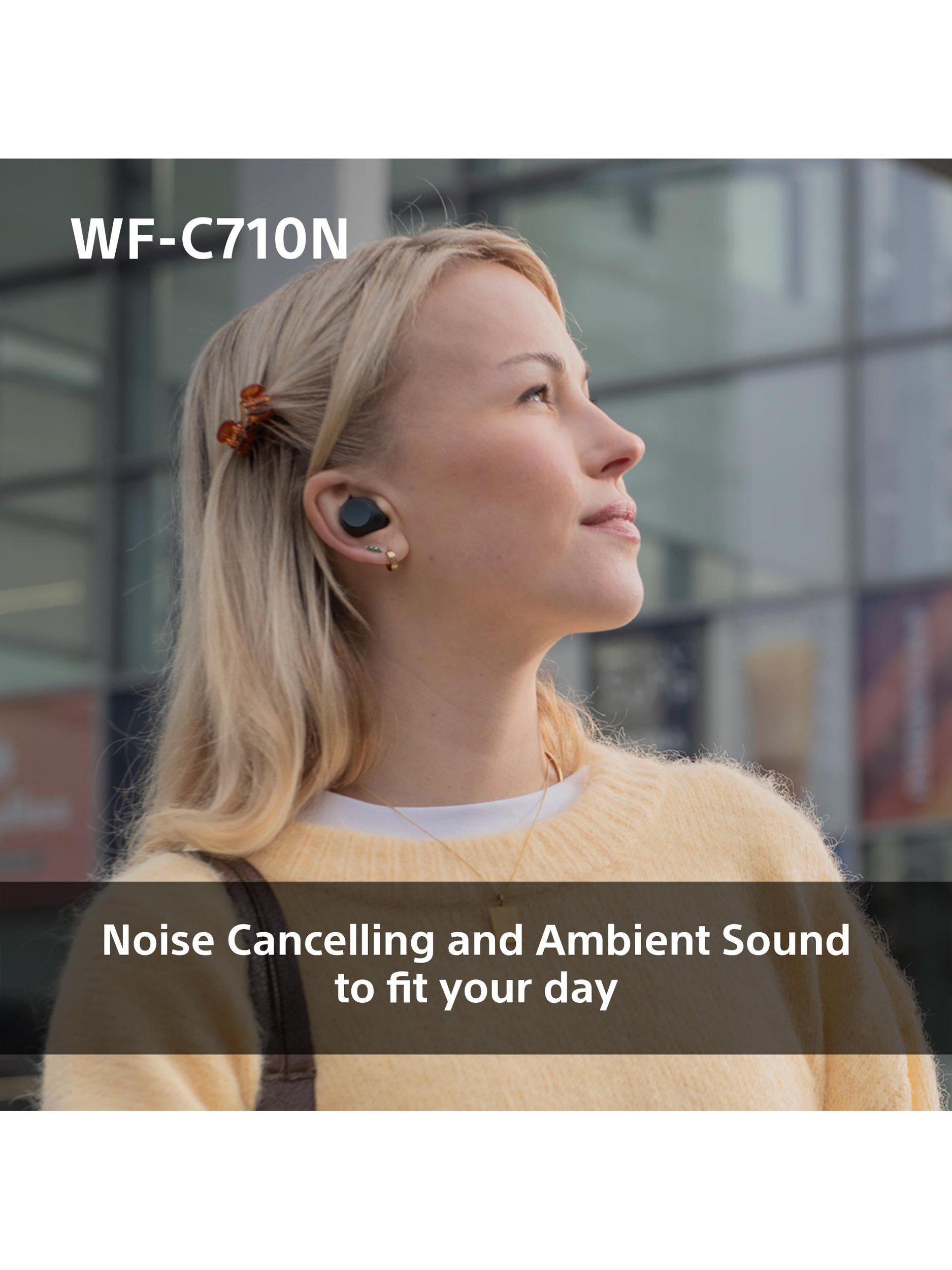 Sony WF-C710N true wireless earbuds with noise cancelling - British product