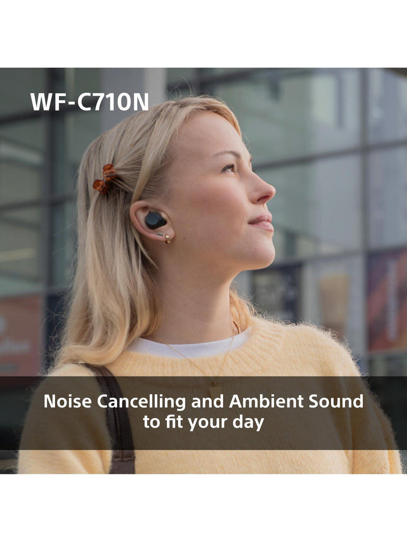 Sony WF-C710N true wireless earbuds with noise cancelling - British product