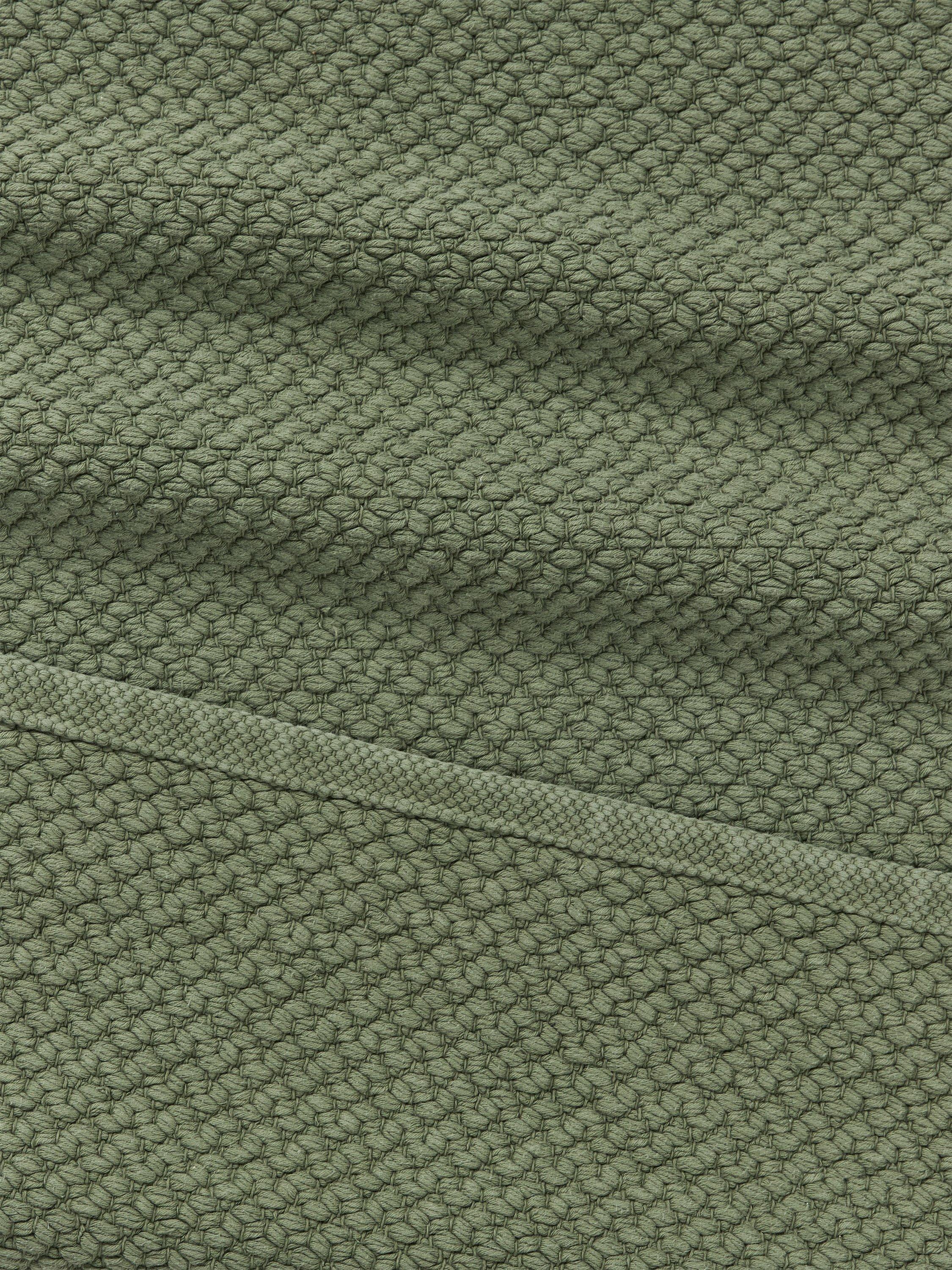 John Lewis recycled cotton bath mat 80x50cm plain textured (British brand)