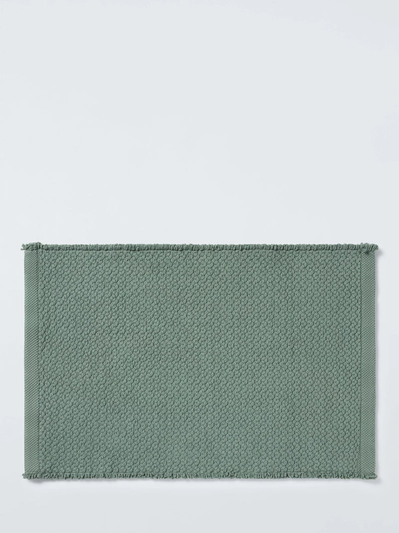 John Lewis Recycled Polyester Blend Bath Mat