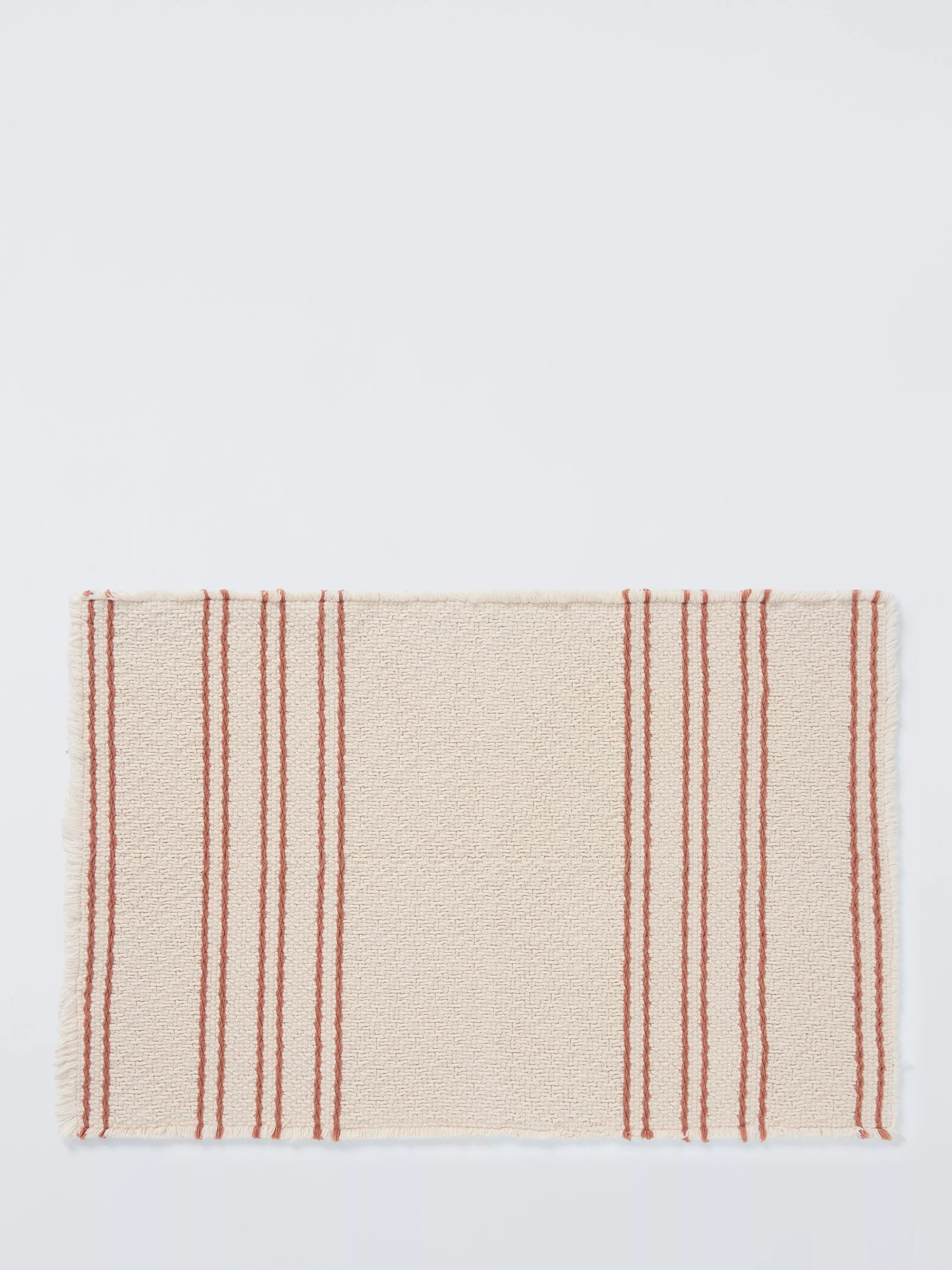 John Lewis Textured Stripe bath mat 50x80cm (British brand)