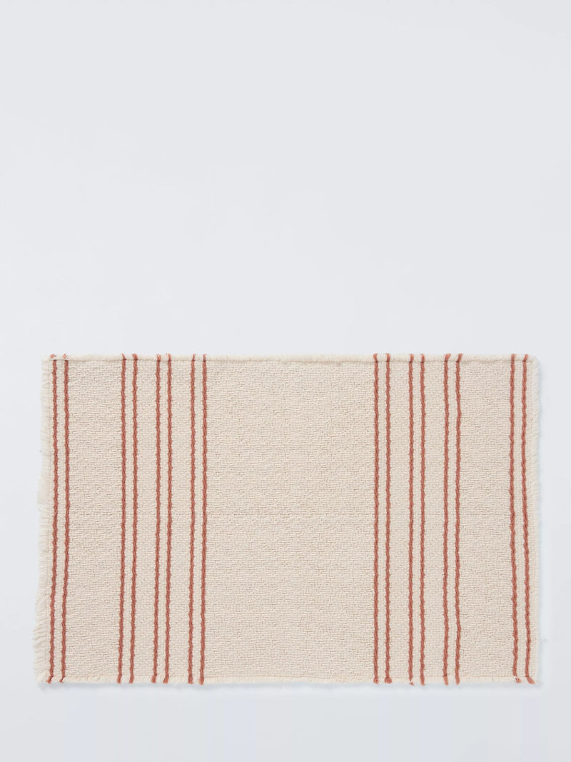 John Lewis Textured Stripe bath mat 50x80cm (British brand)