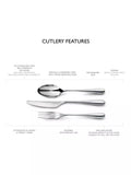 Robert Welch Arden Bright cutlery set 56 pieces, UK version